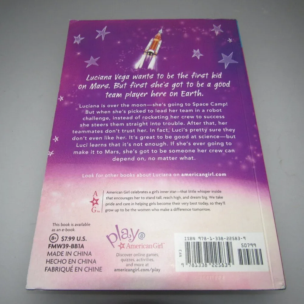American Girl Luciana (Girl of the Year 2018) by Erin Teagan – Paperback Book